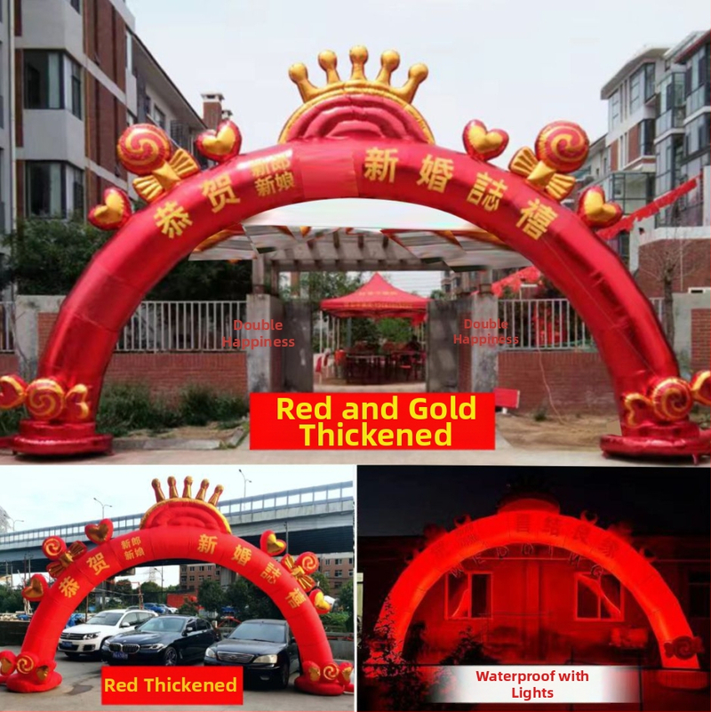 Napuhani svadbeni luk – Oxford tkanina, nije uvezen, za vjenčanja