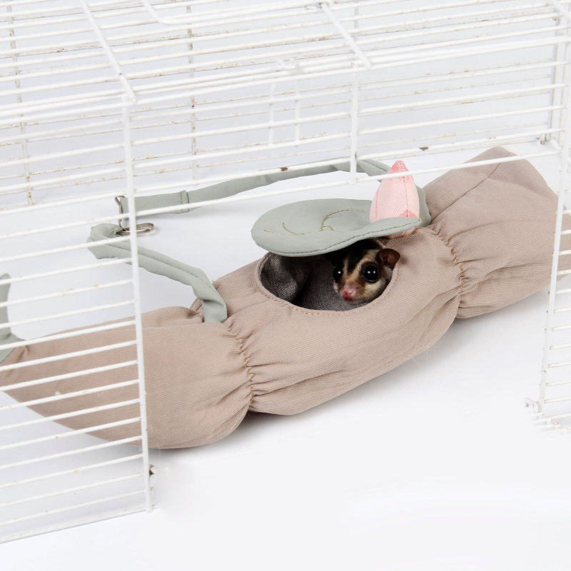 Hamster visići hamak – Tkanina, Prenosivo, Unutarnja uporaba, Ovalni oblik, Crtani stil