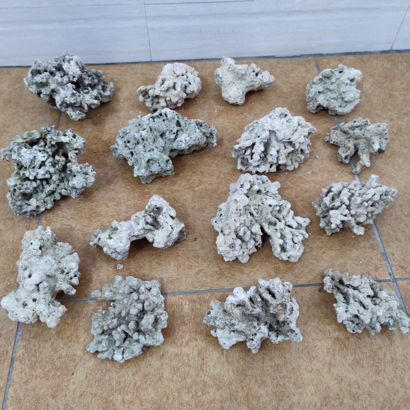 Plastični ukrasni kamen za akvarij – dekorativni kamen za akvarijske krajolike, za slatku i slanu vodu
