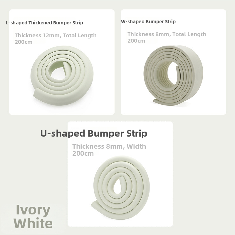 Pás ochranného okraja stola pre bábätká a deti v škôlke, rozšírený a zosilnený; Značka Qian Cloud; 100 ks; neimportované