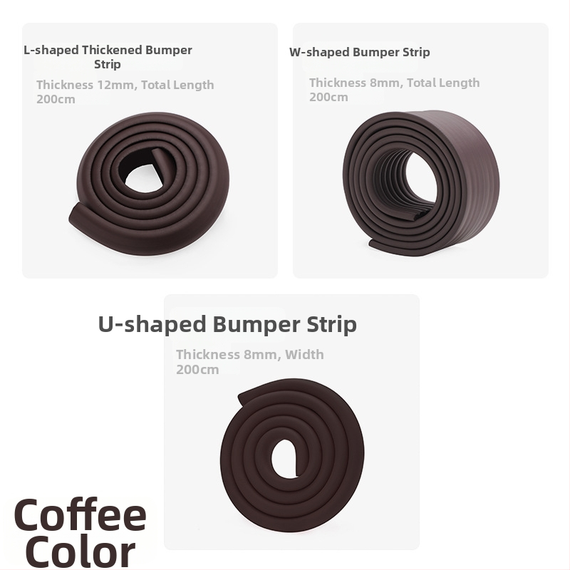 Pás ochranného okraja stola pre bábätká a deti v škôlke, rozšírený a zosilnený; Značka Qian Cloud; 100 ks; neimportované