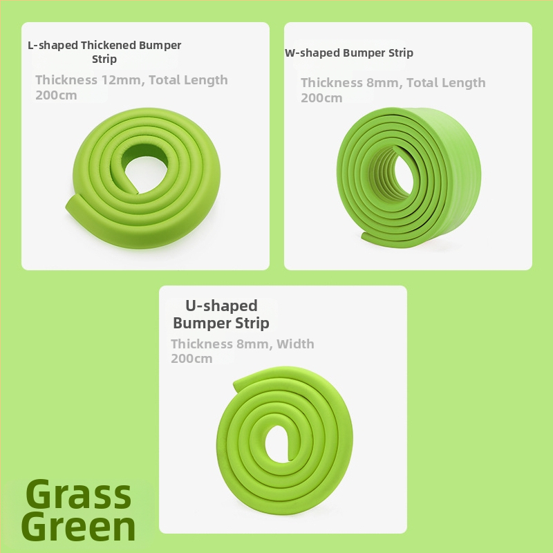 Pás ochranného okraja stola pre bábätká a deti v škôlke, rozšírený a zosilnený; Značka Qian Cloud; 100 ks; neimportované