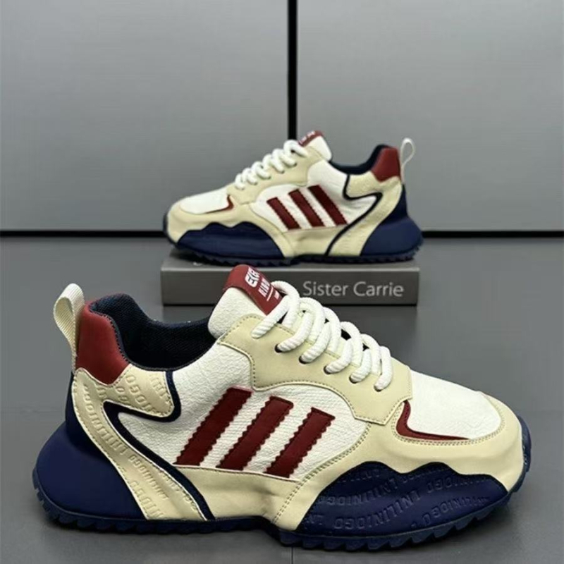 Muške dad sneakers, lagane i prozračne, casual sportske tenisice (gornji dio: mikrovlakna, ulošak PU, đon od gume, zaobljeni vrh, srednja visina)