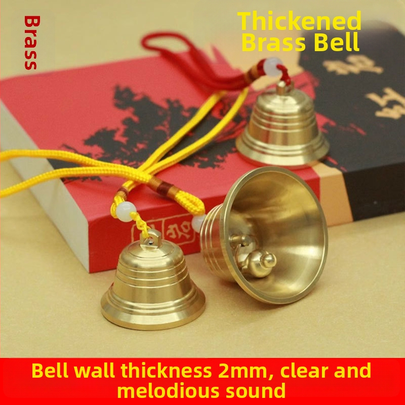 Bakreni zvončić za vjetar – dekorativni viseći predmet, kineskog stila, za kuću, opću upotrebu i hramove