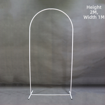 Vjenčani željezni luk za pozadinu pozornice, prilagodljiv; marka Changyimei, kartonsko pakiranje