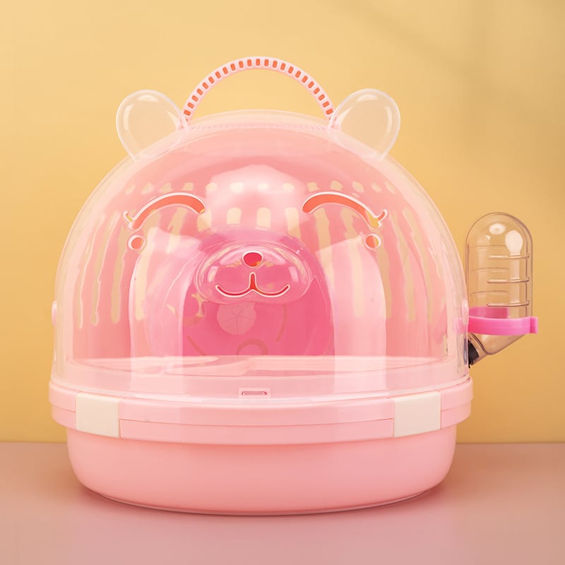 Prenosna torba za hamster Pet Boer — plastična, velik kapacitet, za sve sezone
