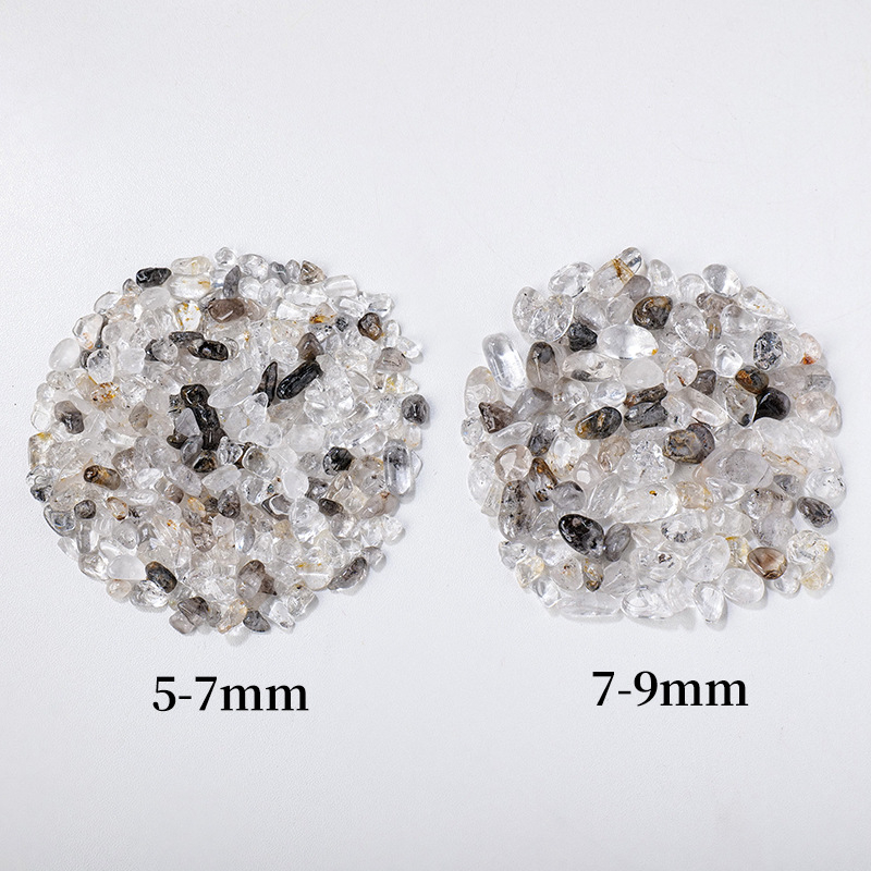 Pietre brute de cristal pentru decorul acvariilor și ghivecelor, stil modern minimalist, ambalare într-o pungă PP, cadou ideal.