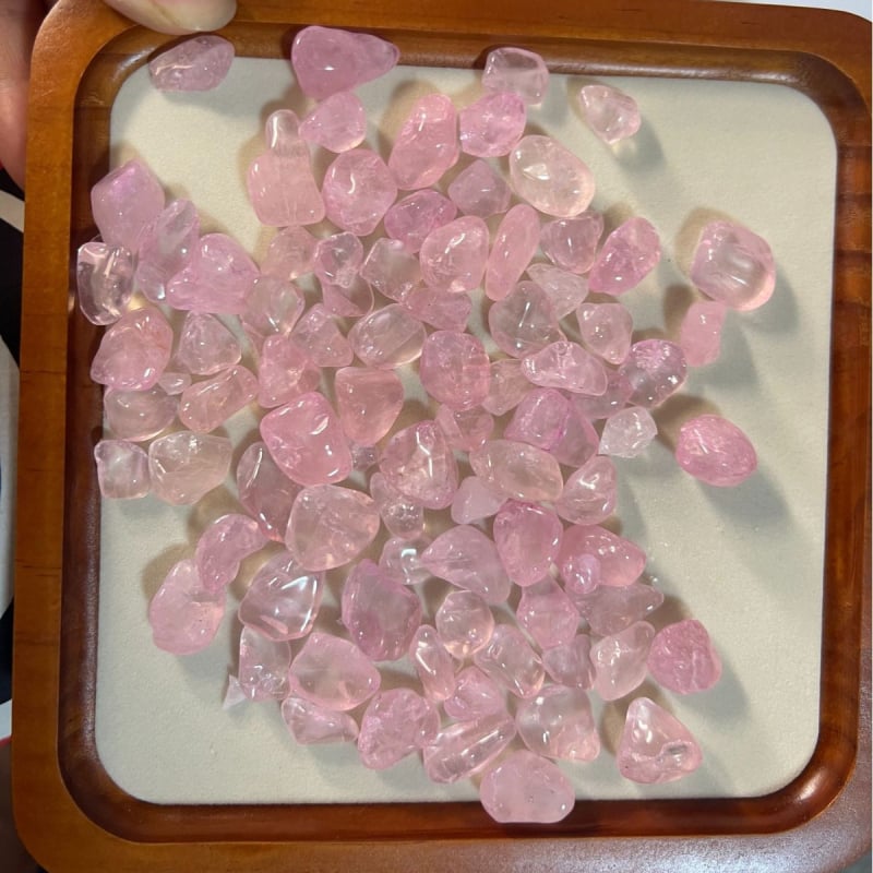 Pietriș de cristal pentru peisagistică, formă geometrică, stil modern minimalist, cod produs 1, ambalaj pungă PP