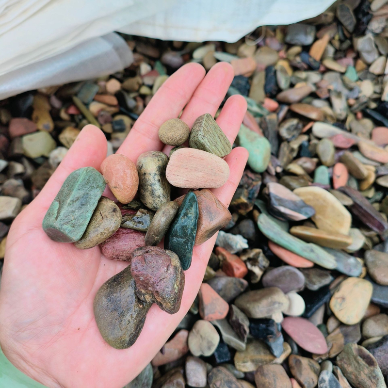 Stream Stone akvarijski pijesak za uređenje — donji pijesak za akvarije s ribama, 1 paket