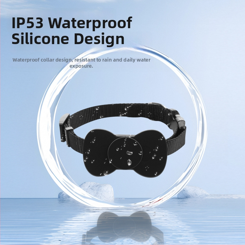 Lokalizator za kućne ljubimce s potpuno silikonskim kućištem protiv gubitka — Bluetooth 5.0, ABS kućište, 210 mAh baterija, težina 40 g