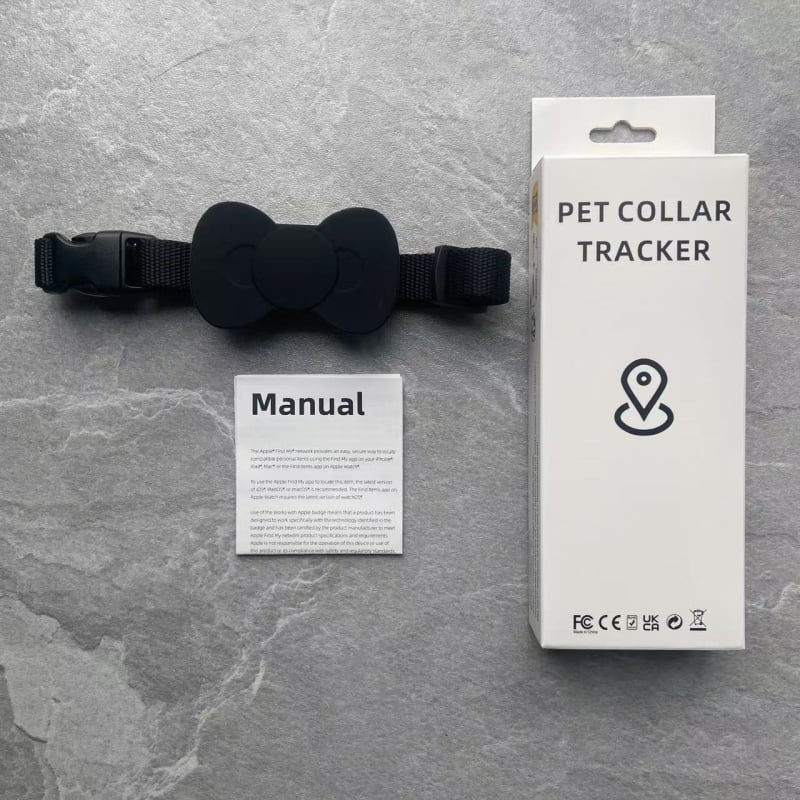Lokalizator za kućne ljubimce s potpuno silikonskim kućištem protiv gubitka — Bluetooth 5.0, ABS kućište, 210 mAh baterija, težina 40 g