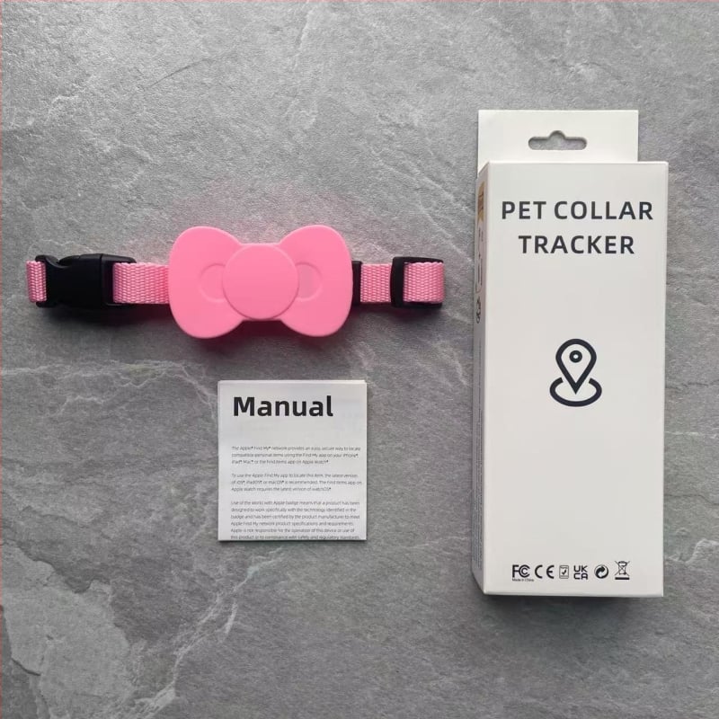 Lokalizator za kućne ljubimce s potpuno silikonskim kućištem protiv gubitka — Bluetooth 5.0, ABS kućište, 210 mAh baterija, težina 40 g