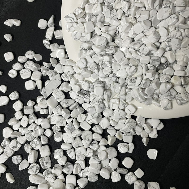 Pietriș cristal din pin alb pentru aromaterapie, acvariu și peisaje decorative, stil modern minimalist