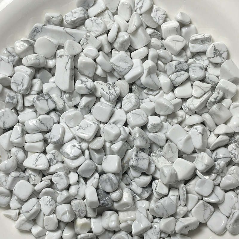 Pietriș cristal din pin alb pentru aromaterapie, acvariu și peisaje decorative, stil modern minimalist