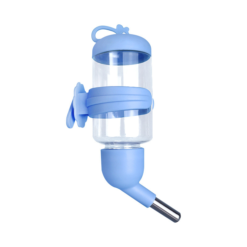 Fântână de apă din plastic, suspendată, pentru hamsteri, iepuri și șinșile – Zhen Qi Meow