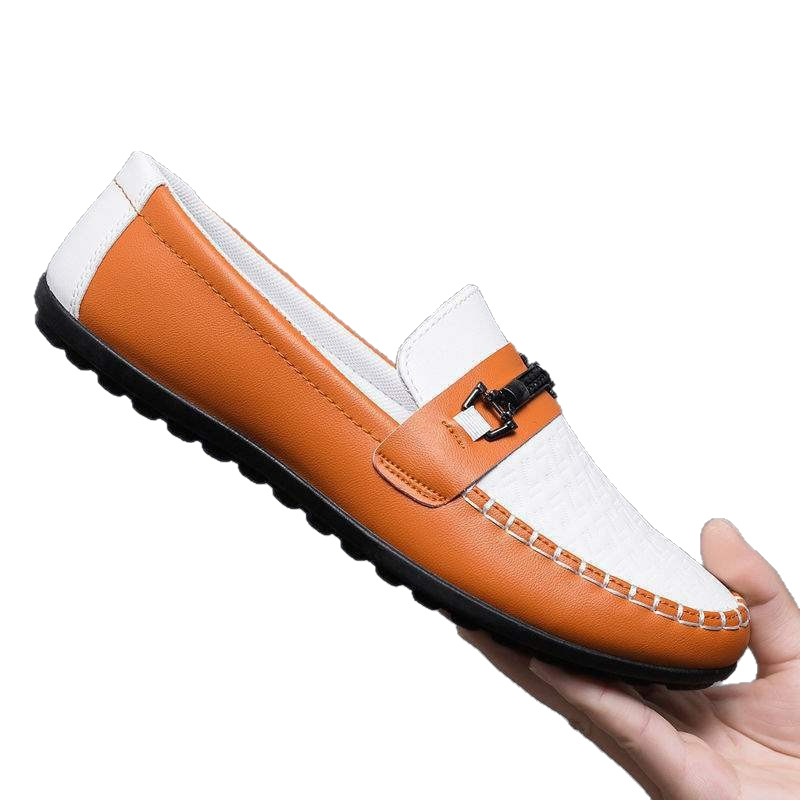 Muški jesenski loafersi - gornji dio PU+mreža, gumeni potplat, vezanje, niski profil, zaobljeni prst