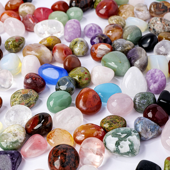 Piatră decorativă din cristal – Piatră de aromaterapie pentru acvarii și ghivece, Cristal original stone, Stil minimalist modern