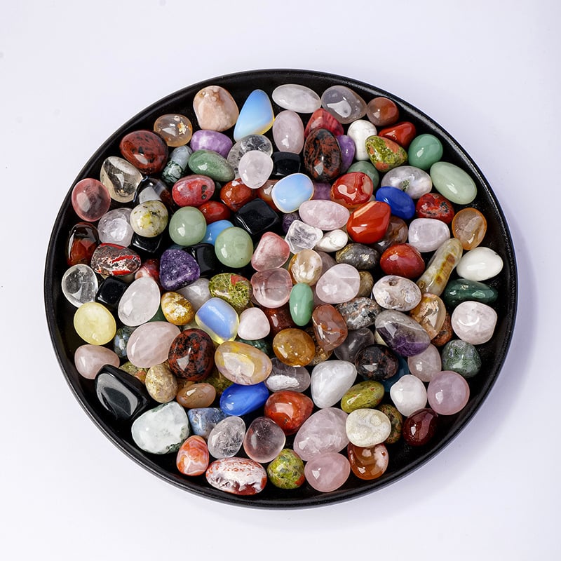 Piatră decorativă din cristal – Piatră de aromaterapie pentru acvarii și ghivece, Cristal original stone, Stil minimalist modern