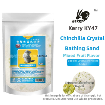 Nisip de baie cristal pentru animale de companie, 2 kg, marcă Kerry Kelly, nisip de baie pentru animale mici, origine Guangdong