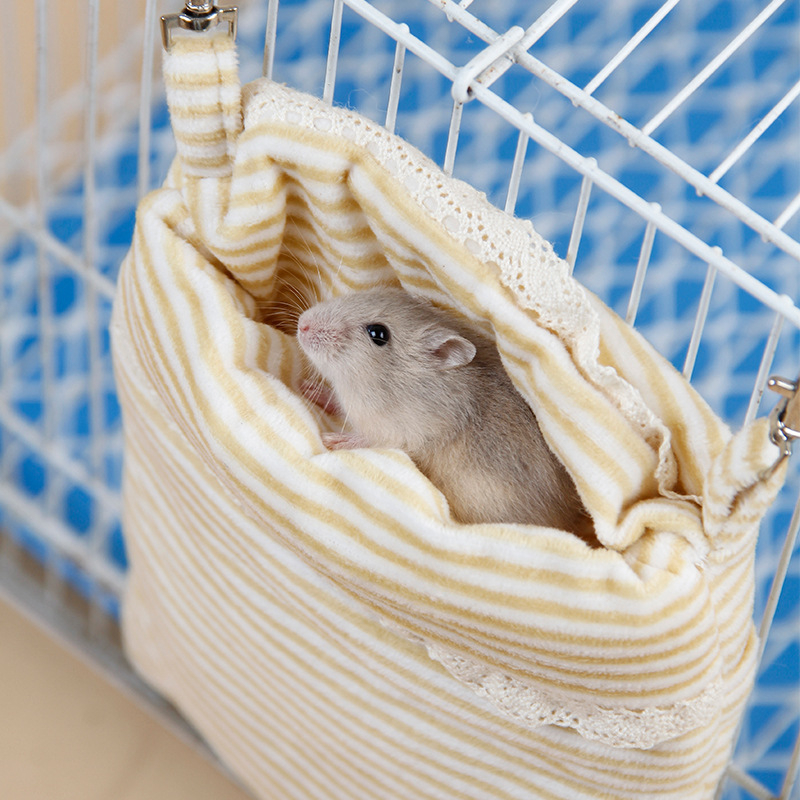Ji Zai Hamsterovo platno gnijezdo – četiri sezone, spavanje u hamaku