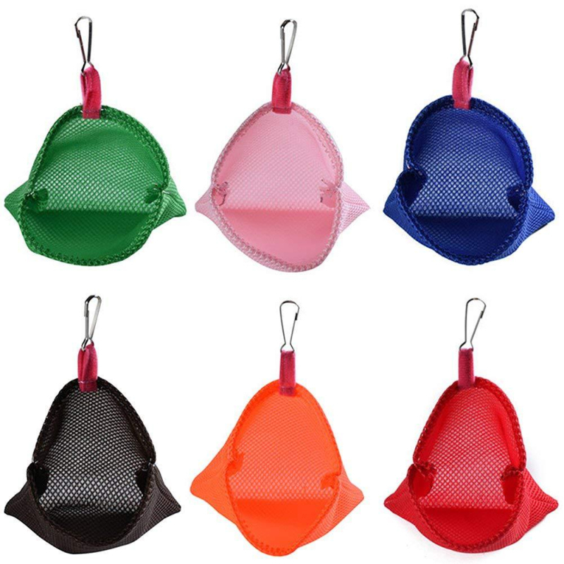 Sac de dormit pentru animale de companie mici, cu design atârnat și material respirabil — Potrivit pentru animale de dimensiuni mici. Constant Purple.