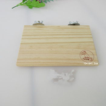 Totoro platformă din lemn pentru hamsteri (Material: Lemn; Categorie: Veselă pentru animale de companie; Brand: Cool pug; Mărci private autorizate: Da)