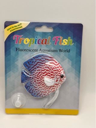 Pește angel de silicon pentru acvariu – decor pentru acvascaping, stil plante simulate