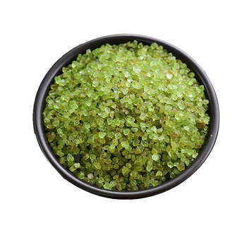 Prirodni olivinski kristalni šljunak za akvarij i posude – Geometrijski oblik; Materijal: kristal; Pakiranje: PP vrećica; Značka: Runyangshi; Stil: moderni minimalistički