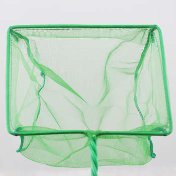 Plasă de mână pentru acvariu, pătrată, pentru pești, potrivită pentru peștișorul auriu și pești ornamentali, greutate 0,3 kg