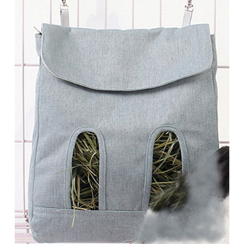 Torba za sporo hranjenje za morče – platno, Totoro motiv, samostalno hranjenje, može se objesiti u kavez