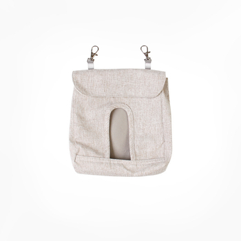 Torba za sporo hranjenje za morče – platno, Totoro motiv, samostalno hranjenje, može se objesiti u kavez