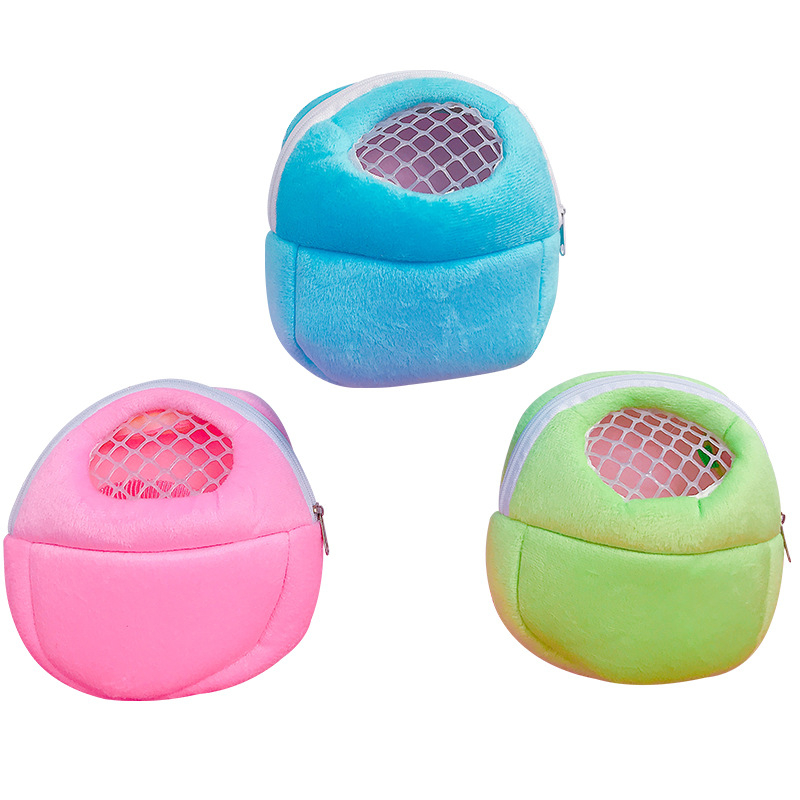 Cușcă portabilă pentru animale de companie mici, respirabilă (Material: burete/bumbac; Brand: Long term; Mărcile private autorizate: Da; Import: Nu)