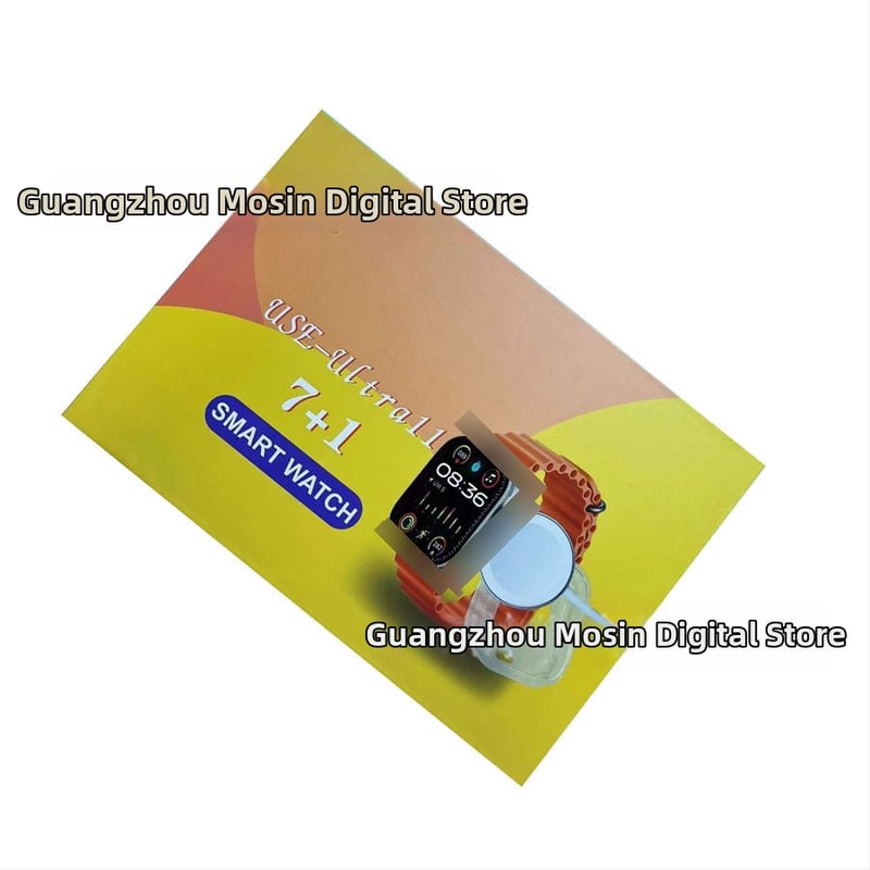 USE19 pametni sat s AMOLED zaslonom, do 7 dana trajanja baterije, vodootporan, mjerenje srčanog ritma, Bluetooth pozivi