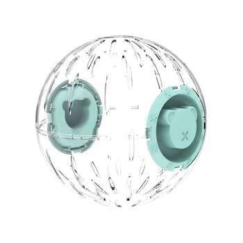 Set jucării pentru hamster: Minge de alergare, Roată silențioasă, Material PP, Eliberare de stres