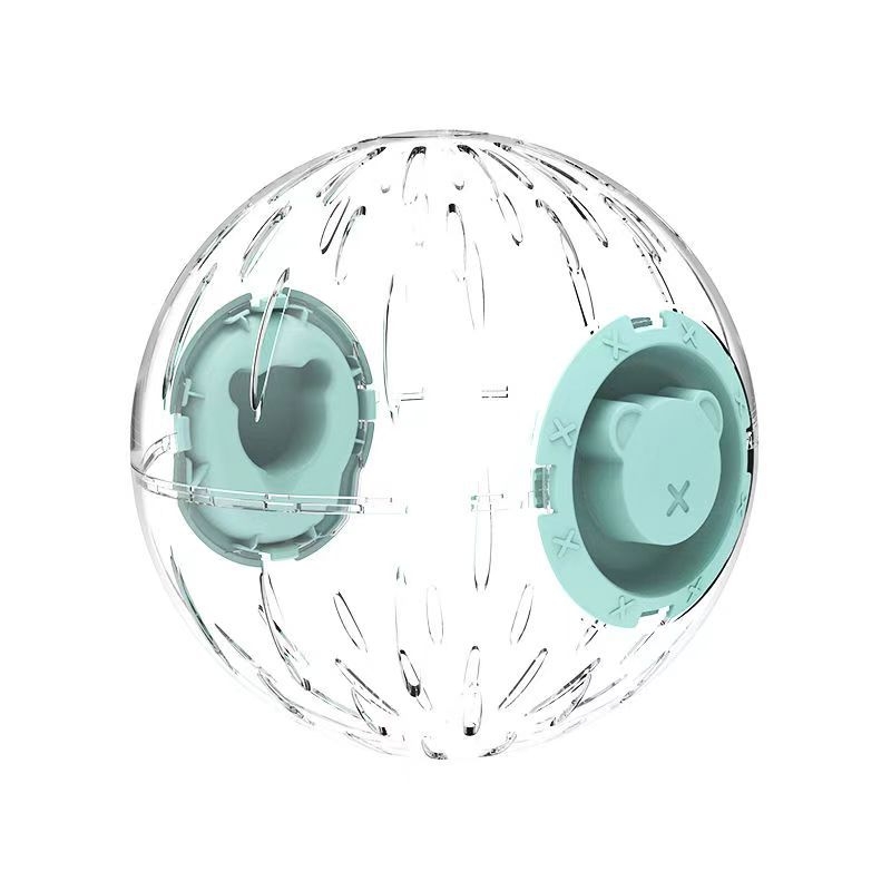 Set jucării pentru hamster: Minge de alergare, Roată silențioasă, Material PP, Eliberare de stres