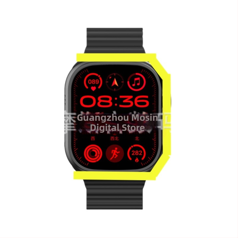 Pametni sat s dvostrukim bežičnim slušalicama i setom od 4 remena, AMOLED zaslon, aluminijska legura kućište, silikon remen, praćenje zdravlja (br. otkucaja, krvni tlak, SpO2, san), bežično magnetsko punjenje