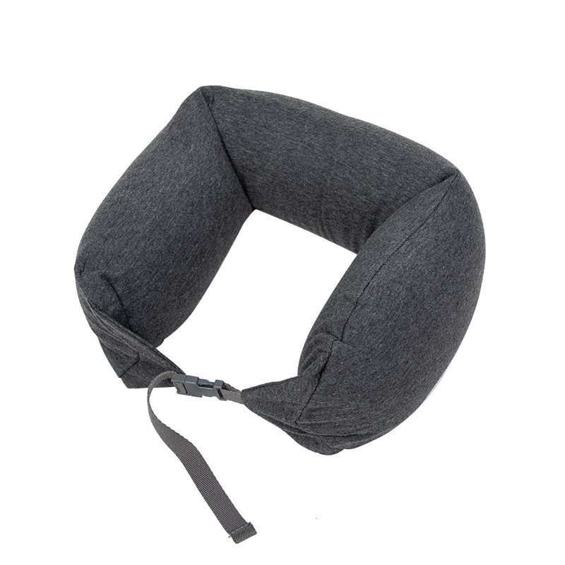 У-образна пътна възглавница за шия с пълнеж от пяна частици, плат Tianzhu cotton, японски стил