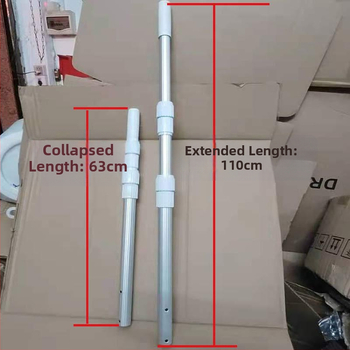 Telescopická hliníková tyč na sieť do bazéna, HL značka, model LH110