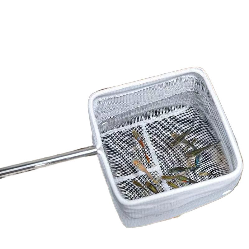 Plasă pentru acvariu - 3D plasă densă, aruncare manuală, retractabilă