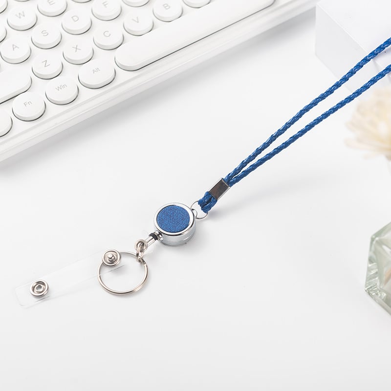 Card Sleeve uz PU traku i metalnu izvučnu kopču – držač iskaznice, INST stil, NAHOO/Na Hong