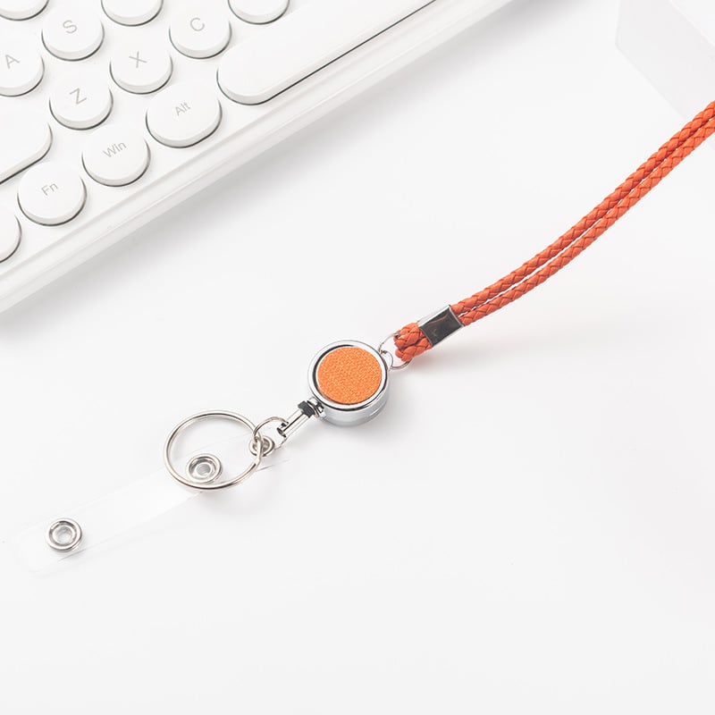 Card Sleeve uz PU traku i metalnu izvučnu kopču – držač iskaznice, INST stil, NAHOO/Na Hong