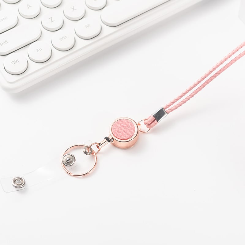 Card Sleeve uz PU traku i metalnu izvučnu kopču – držač iskaznice, INST stil, NAHOO/Na Hong