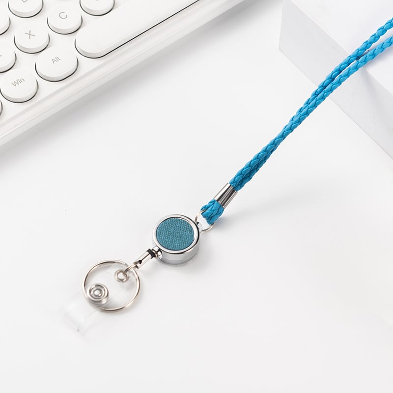 Card Sleeve uz PU traku i metalnu izvučnu kopču – držač iskaznice, INST stil, NAHOO/Na Hong