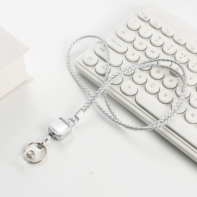 Card Sleeve uz PU traku i metalnu izvučnu kopču – držač iskaznice, INST stil, NAHOO/Na Hong