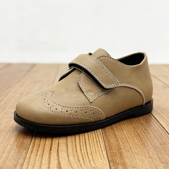 Unisex kožne loaferice s leopardim uzorkom, Velcro zatvarač, oštri vrh, gumeni potplat, srednje visine potplata