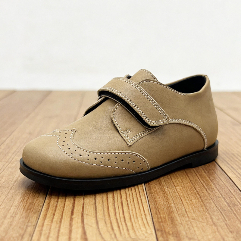 Unisex kožne loaferice s leopardim uzorkom, Velcro zatvarač, oštri vrh, gumeni potplat, srednje visine potplata