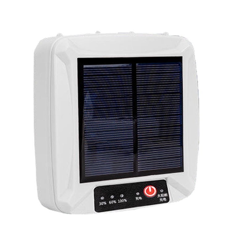 Solarno napajana pumpa za kisik za akvarij, četiri otvora za zrak, litijska baterija, prijenosna za vanjsku upotrebu