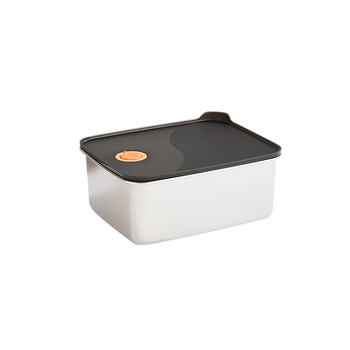 Ορθογώνιο δοχείο συντήρησης φαγητών, από ανοξείδωτο χάλυβα 316 + PP, κατάλληλο για τρόφιμα, χωρητικότητα 1–2 L, όχι κατάλληλο για φούρνο μικροκυμάτων