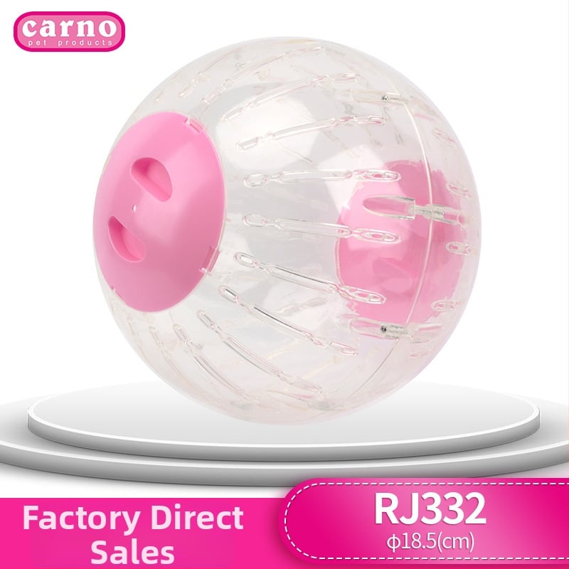Jucărie din plastic pentru hamster - minge de alergare, design transparent, marcă Carno Kano, origine Taizhou Zhejiang, greutate 1 kg, categorie Accesorii pentru hamster
