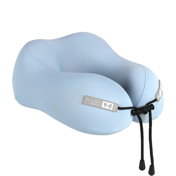 У-образна пътуваща възглавница за шия с паметна пяна — преносима опора за врата за самолет